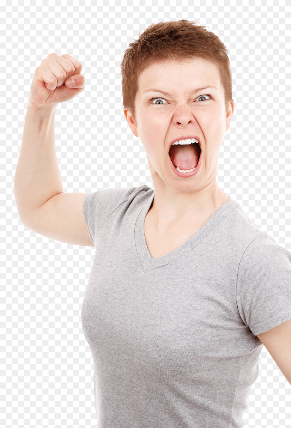 Pngpix Com Angry Woman Transparent Image, Face, Head, Person, Adult Free Png