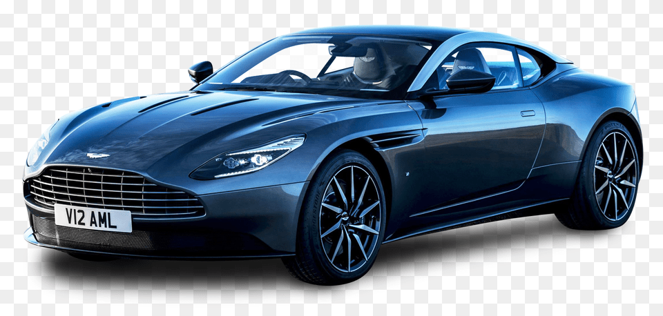 Pngpix Com Aston Martin Db11 Blue Car, Wheel, Vehicle, Coupe, Machine Png