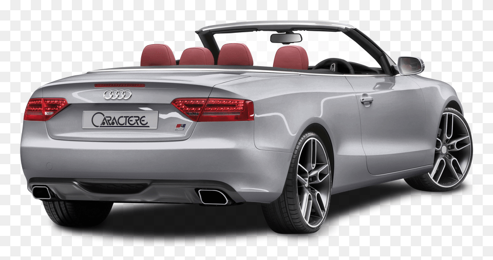 Pngpix Com Audi A5 Cabrio Grey Back View Car Image, Convertible, Transportation, Vehicle, Chair Png