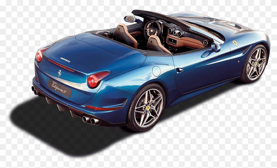 Pngpix Com Back View Of Ferrari California T Car Image, Vehicle, Convertible, Transportation, Wheel Free Png
