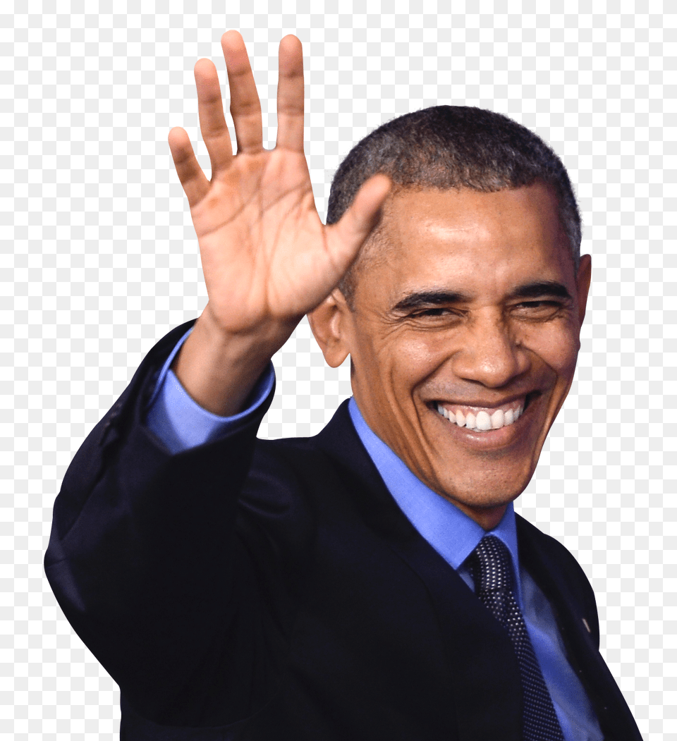 Pngpix Com Barack Obama Hand, Person, Body Part, Face Png Image