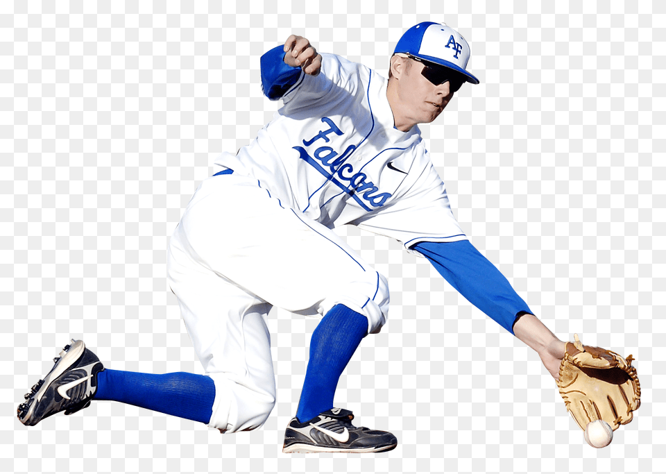 Pngpix Com Baseball Player Pick Up The Ball Image, People, Sport, Baseball Glove, Person Png