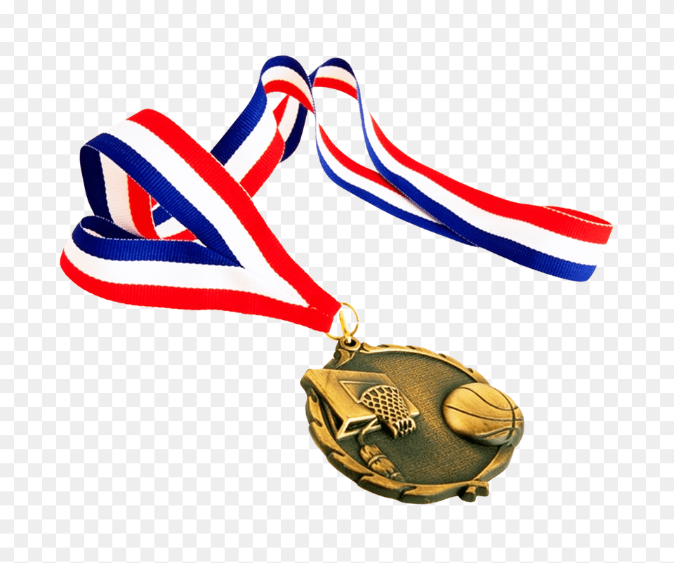Pngpix Com Basketball Medal Transparent, Gold, Flag Free Png