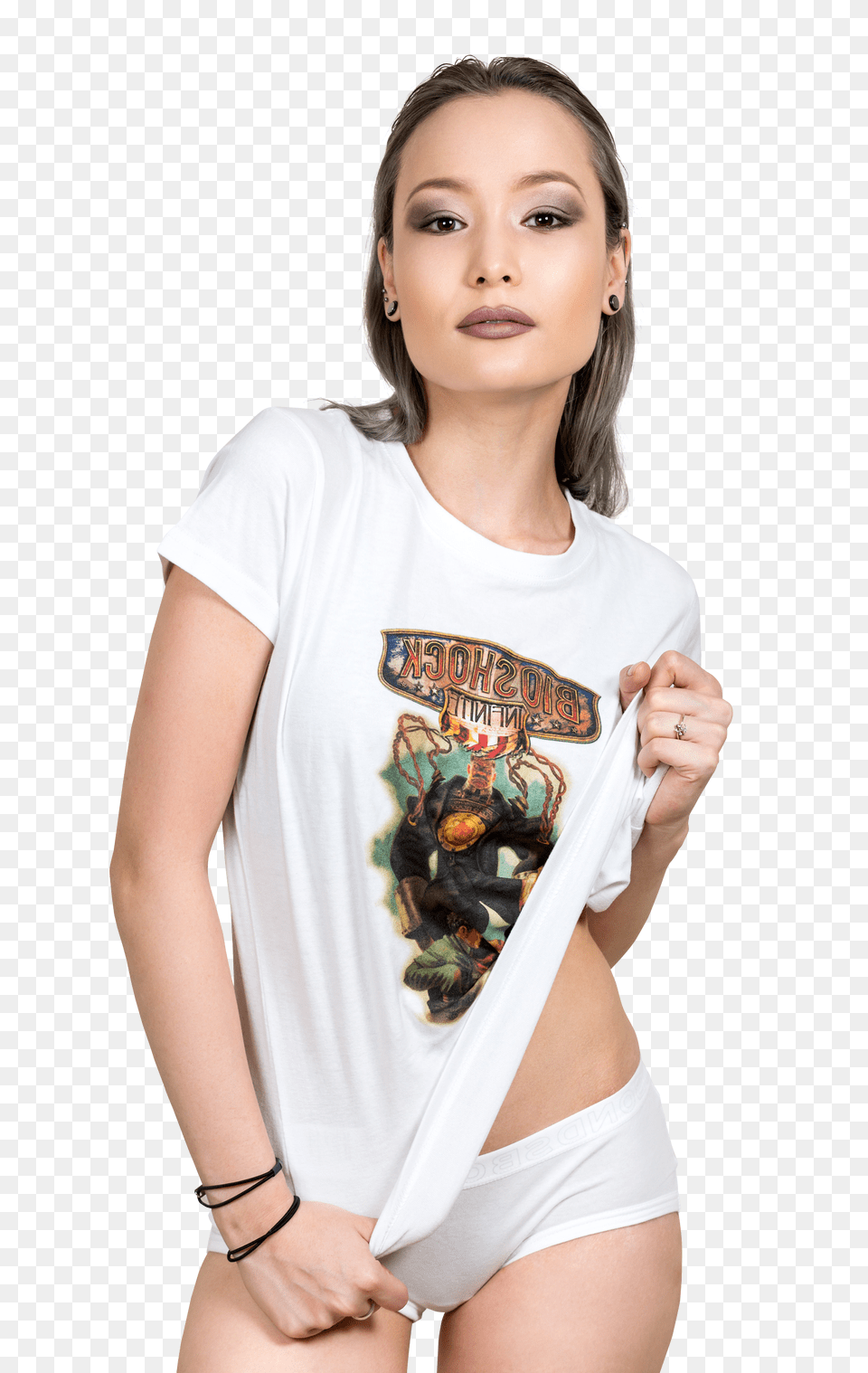 Pngpix Com Beautiful Sexy Young Woman Image, T-shirt, Clothing, Accessories, Person Png