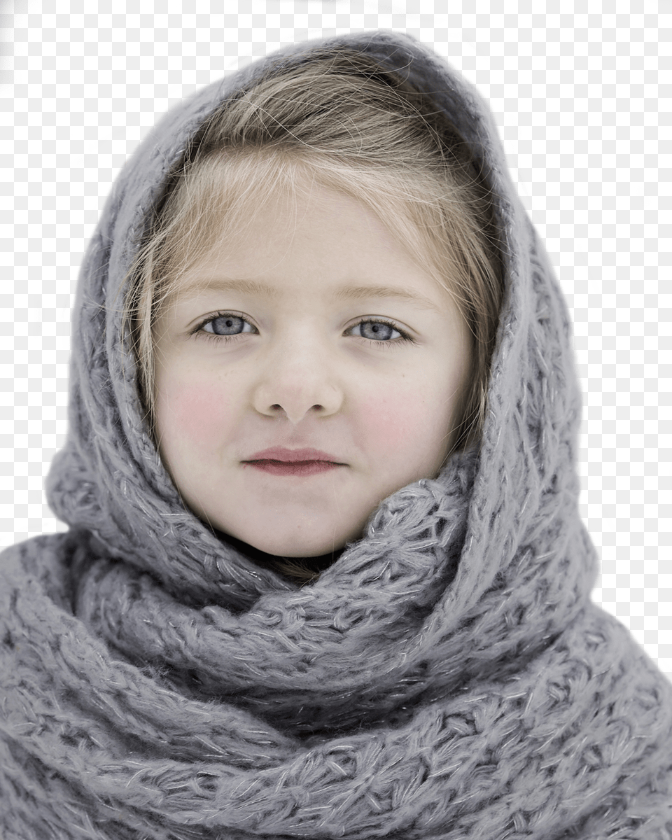 Pngpix Com Beautiful Small Girl In Winter Cloth Image, Clothing, Hat, Hood, Face Free Png Download