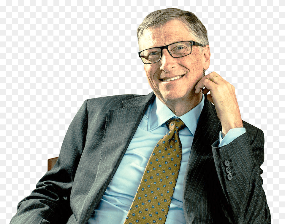 Pngpix Com Bill Gates Accessories, Suit, Necktie, Jacket Png Image