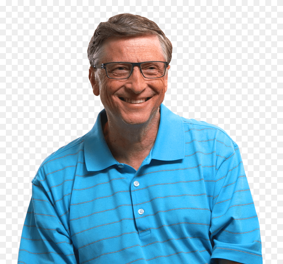 Pngpix Com Bill Gates Image, Smile, Portrait, Photography, Person Png