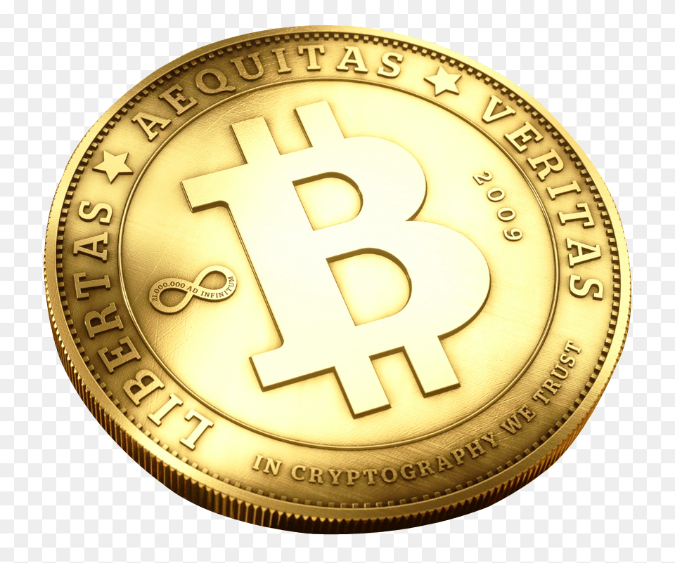 Pngpix Com Bitcoin Transparent, Wristwatch, Gold, Coin, Money Png Image