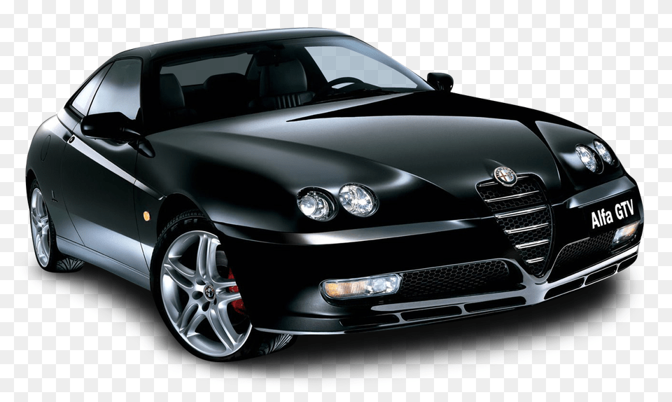 Pngpix Com Black Alfa Romeo Gtv Car Image, Vehicle, Coupe, Transportation, Sports Car Free Png Download