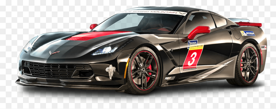 Pngpix Com Black Chevrolet Corvette Stingray Car Image, Alloy Wheel, Vehicle, Transportation, Tire Free Transparent Png