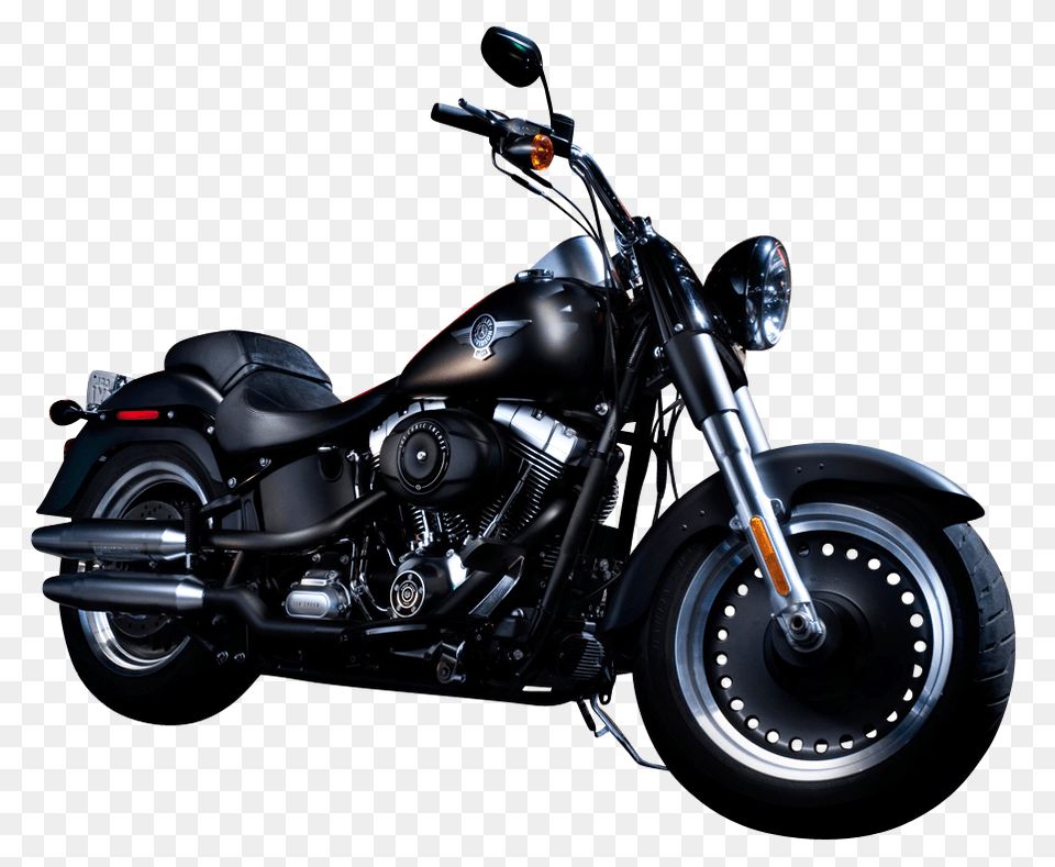 Pngpix Com Black Color Harley Davidson Motorcycle Bike Image, Machine, Motor, Spoke, Transportation Free Png Download