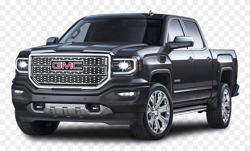 Pngpix Com Black Gmc Sierra Denali Car Pickup Truck, Transportation, Truck, Vehicle Png Image