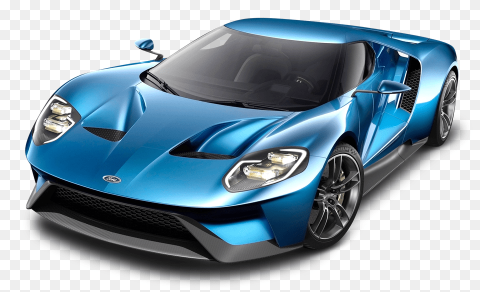 Pngpix Com Blue Ford Gt Car Image, Vehicle, Coupe, Transportation, Sports Car Png