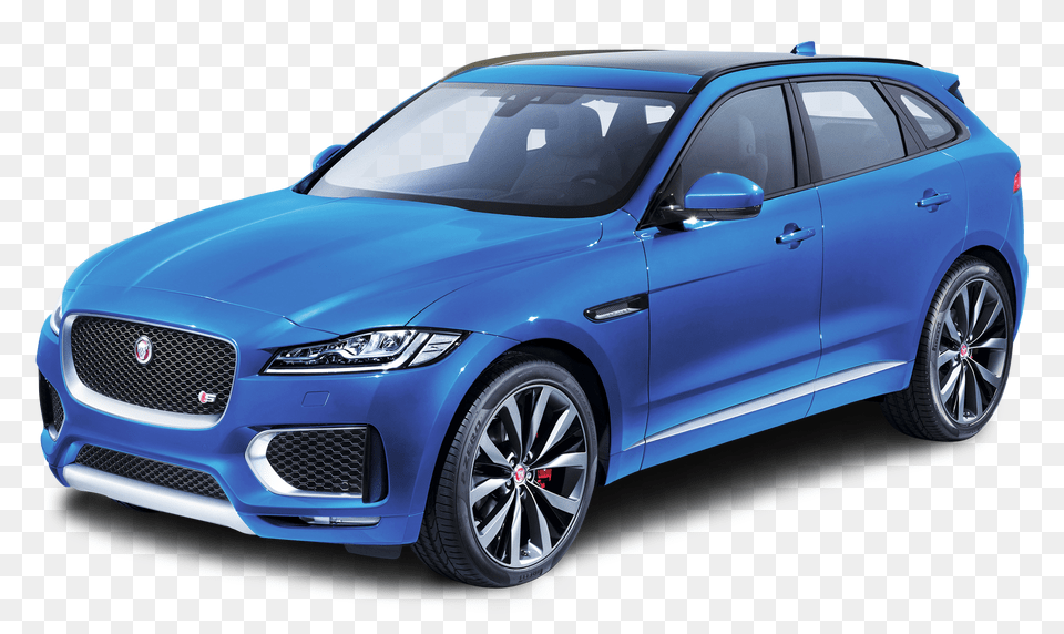 Pngpix Com Blue Jaguar F Pace Side View Car, Sedan, Transportation, Vehicle, Machine Free Png Download