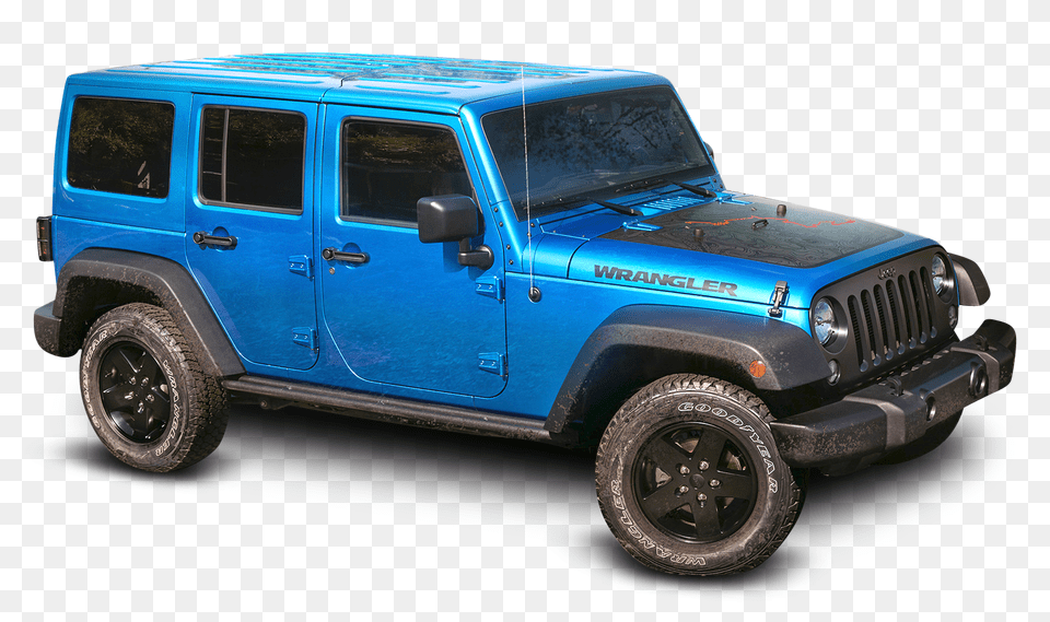Pngpix Com Blue Jeep Wrangler Car Transportation, Vehicle, Machine, Wheel Png Image