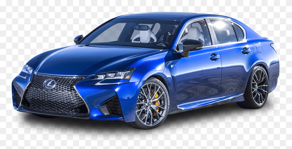 Pngpix Com Blue Lexus Gs F Car, Spoke, Vehicle, Machine, Sedan Free Png