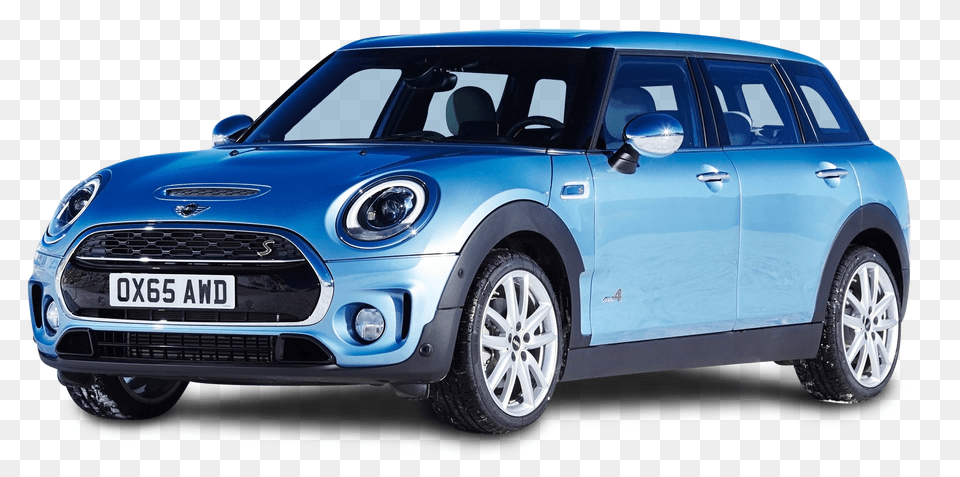 Pngpix Com Blue Mini Clubman All4 Awd Car Transportation, Vehicle, Chair, Furniture Png Image