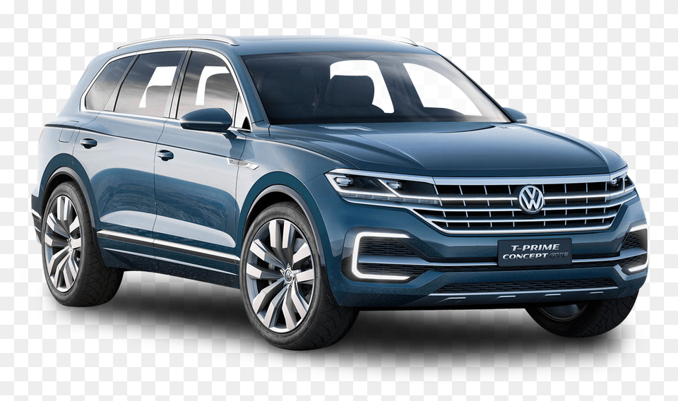 Pngpix Com Blue Volkswagen T Prime Car Image, Vehicle, Transportation, Suv, Wheel Png