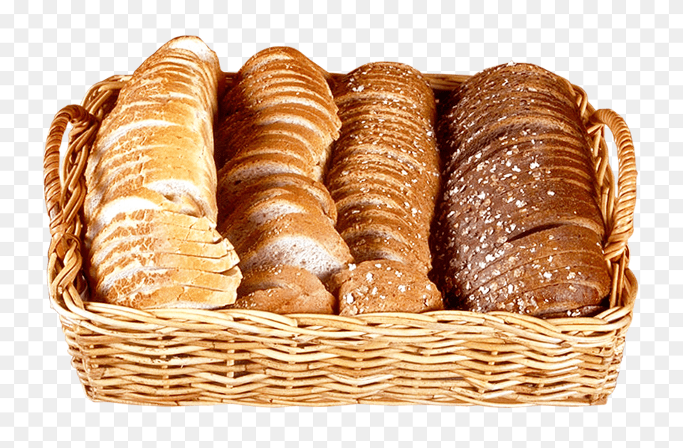 Pngpix Com Bread Slices In Wicker Basket, Food Png