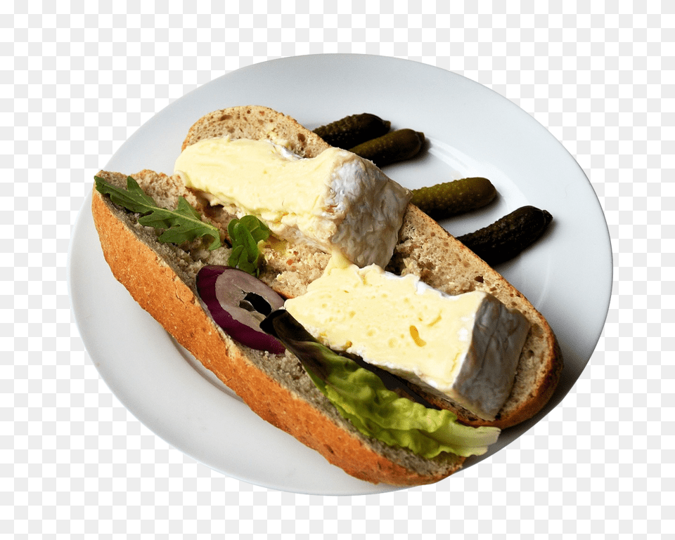 Pngpix Com Breakfast Sandwich Transparent Image, Food, Plate, Bread, Food Presentation Png