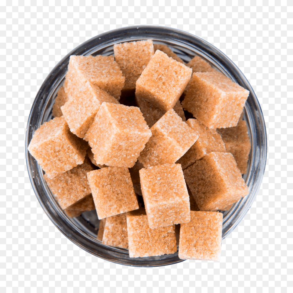 Pngpix Com Brown Cane Sugar Cubes Transparent, Food, Bread, Plate Free Png Download