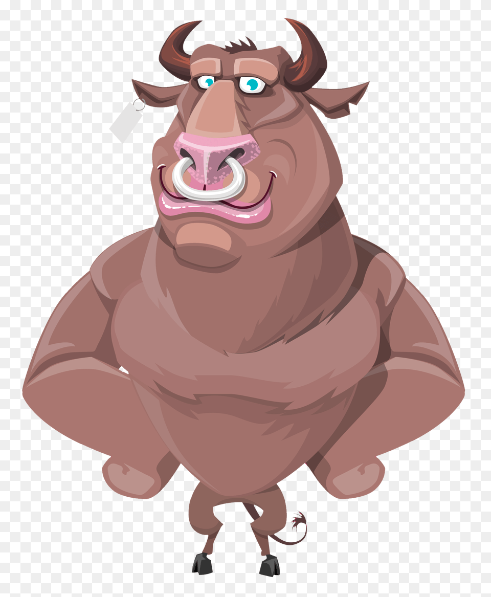 Pngpix Com Bull Vector Image, Animal, Mammal, Pig, Hog Free Transparent Png