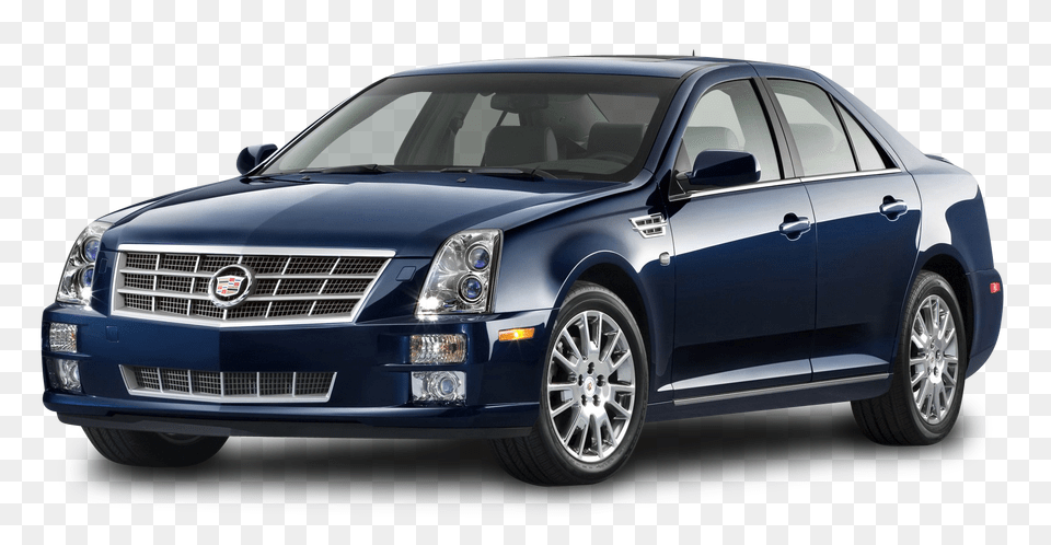 Pngpix Com Cadillac Sts Blue Car, Sedan, Vehicle, Coupe, Transportation Png Image