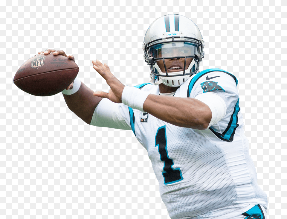 Pngpix Com Cam Newton Transparent Image, Helmet, American Football, Playing American Football, Person Png