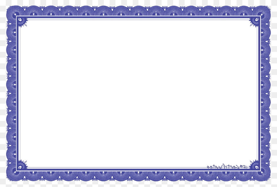Pngpix Com Certificate Template White Board Png Image