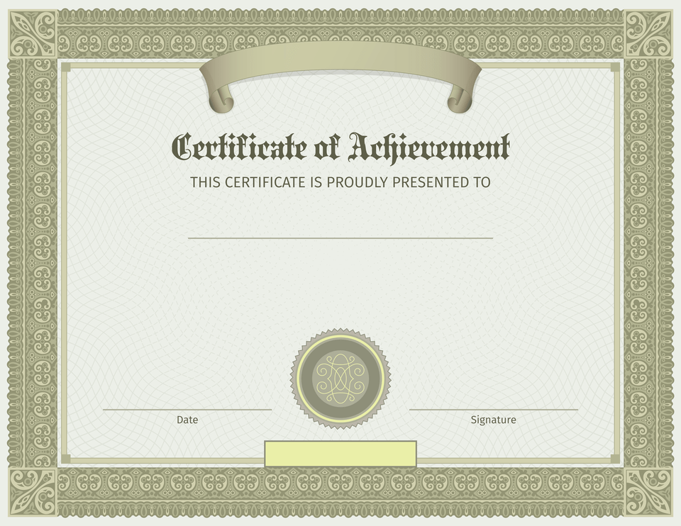Pngpix Com Certificate Template Transparent Diploma, Document, Text Png Image