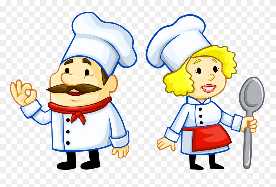 Pngpix Com Chef Cook Vector Image, Cutlery, Spoon, Baby, Person Free Transparent Png