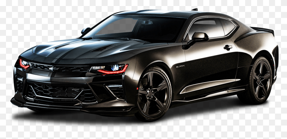 Pngpix Com Chevrolet Camaro Black Car Image, Alloy Wheel, Vehicle, Transportation, Tire Free Png Download