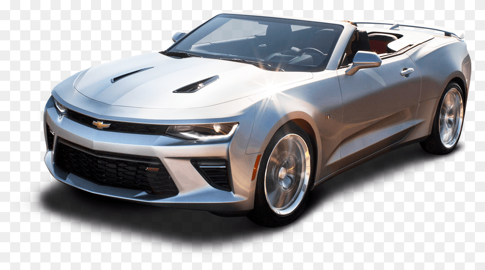 Pngpix Com Chevrolet Camaro Convertible Silver Car Image, Transportation, Vehicle, Machine, Wheel Free Png