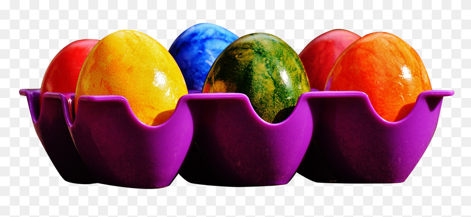 Pngpix Com Colored Eggs For Easter In Tray Image, Food, Fruit, Plant, Produce Free Png