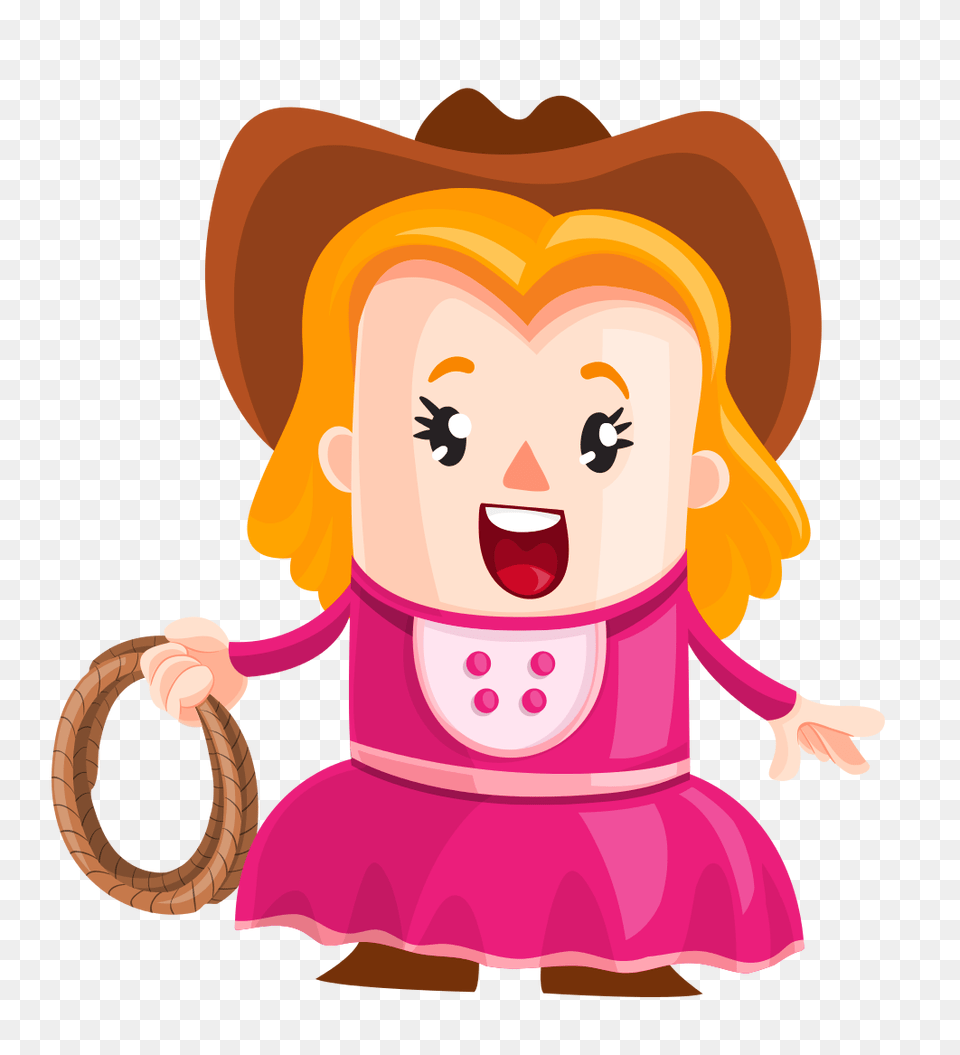 Pngpix Com Cowboy Girl Vector Image, Baby, Person, Toy Png