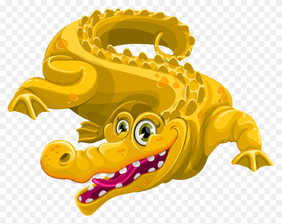 Pngpix Com Crocodile Vector Transparent Image, Bulldozer, Machine, Dragon Free Png Download