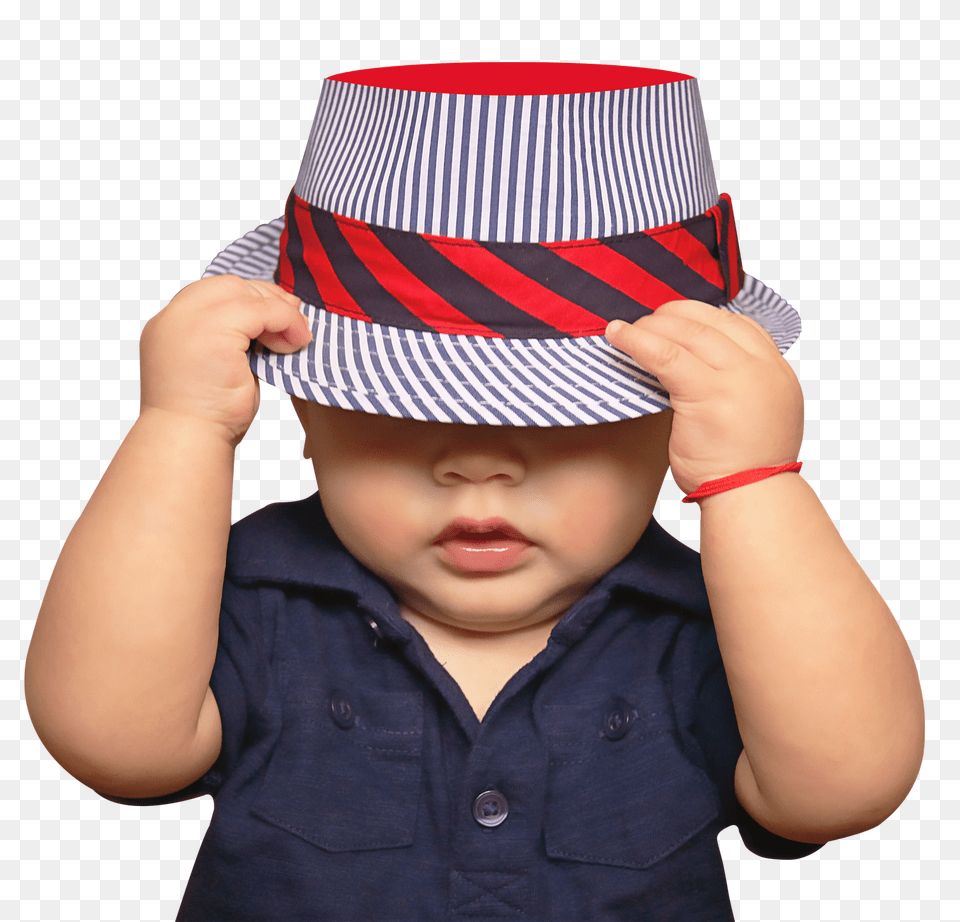 Pngpix Com Cute Baby With Hat Clothing, Sun Hat, Person, Face Png Image