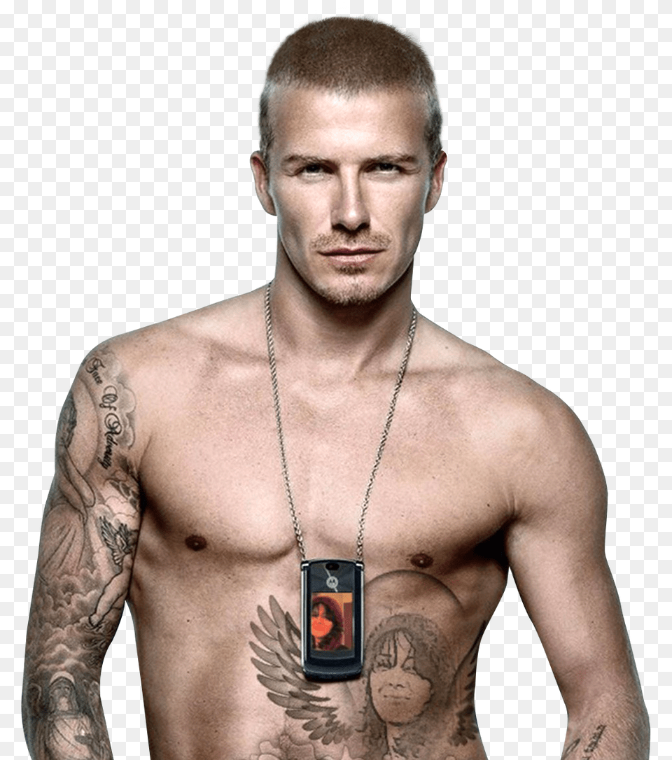 Pngpix Com David Beckham Transparent Accessories, Skin, Person, Pendant Png Image