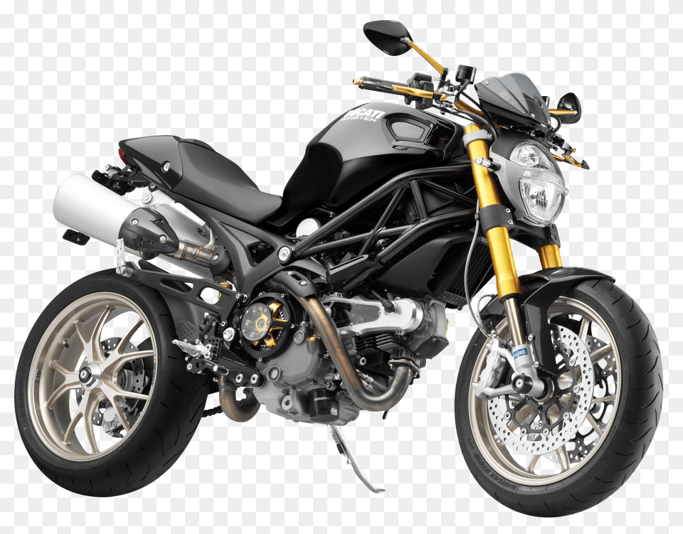 Pngpix Com Ducati Monster Motorcycle Bike Image, Machine, Spoke, Vehicle, Transportation Png