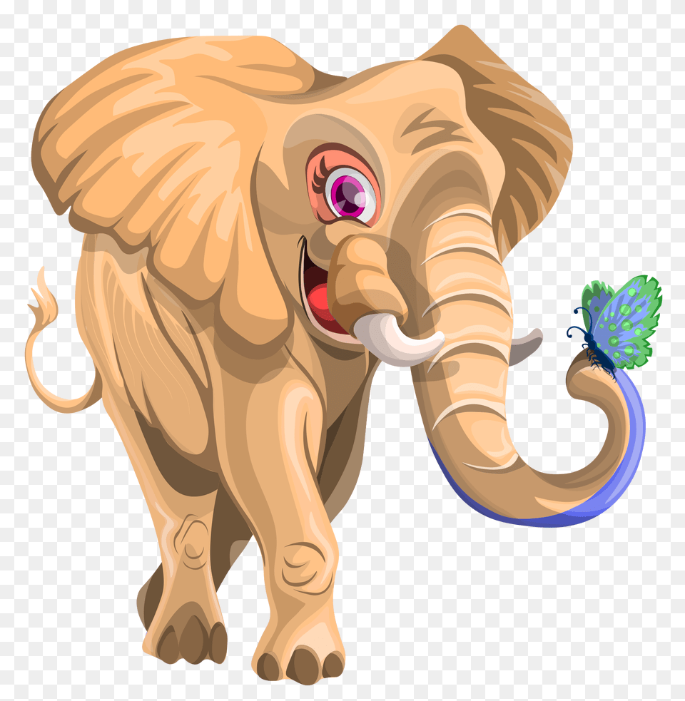 Pngpix Com Elephant Vector Transparent Animal, Mammal, Wildlife, Dinosaur Png Image
