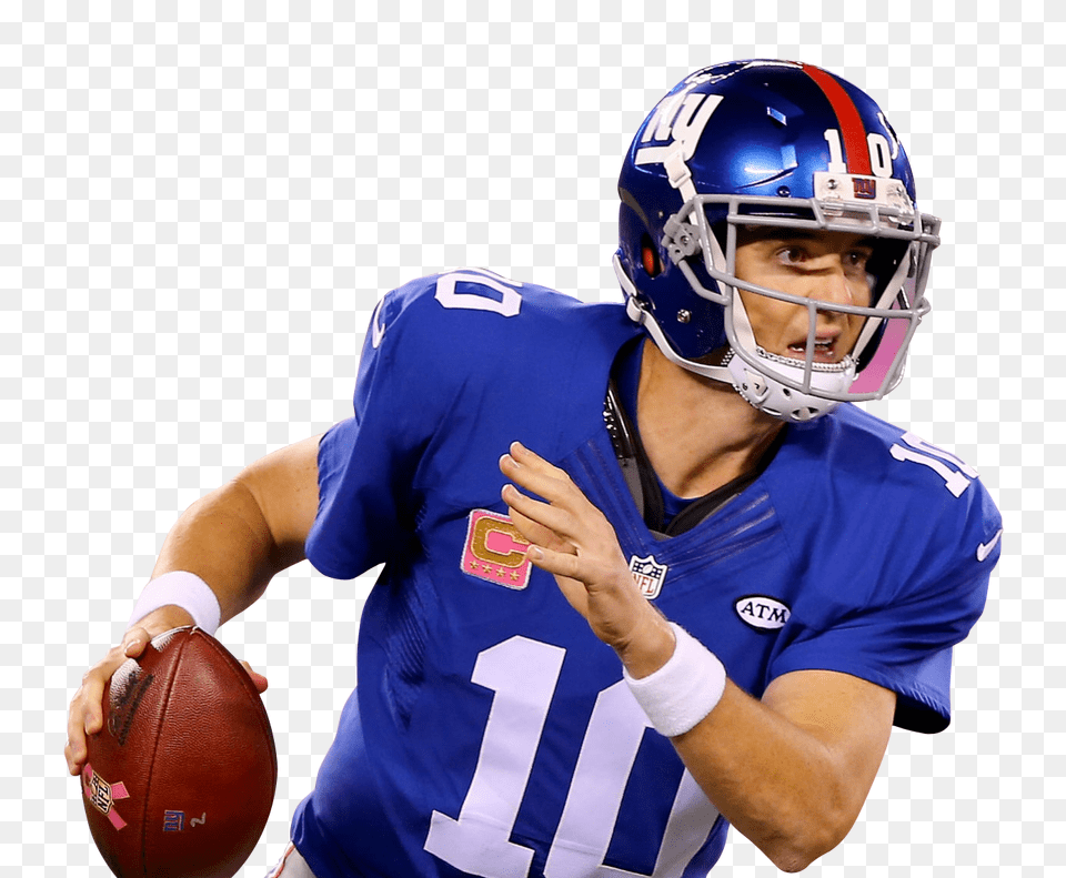 Pngpix Com Eli Manning Image, Helmet, Playing American Football, Person, Sport Free Png Download