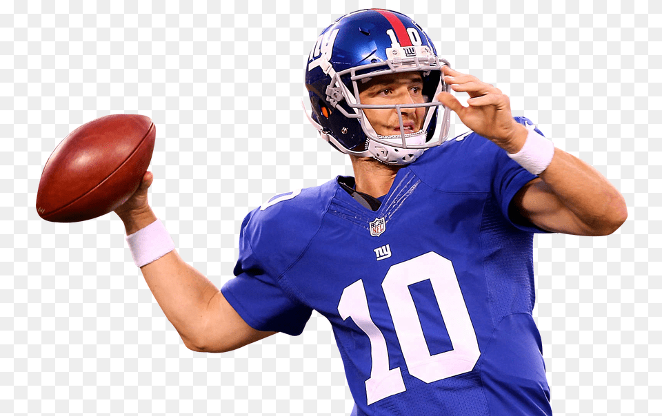 Pngpix Com Eli Manning Transparent, Helmet, American Football, Sport, Playing American Football Free Png Download