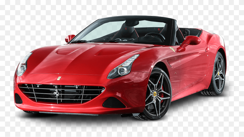 Pngpix Com Ferrari California Red Car, Wheel, Vehicle, Transportation, Machine Png