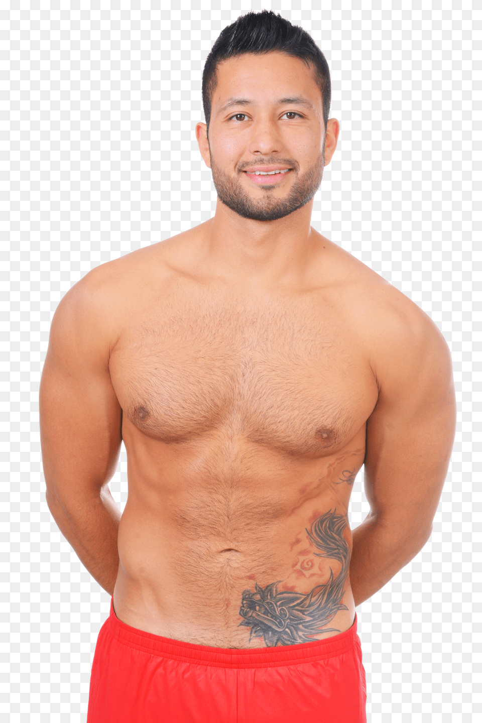 Pngpix Com Fitness Man Transparent Tattoo, Back, Body Part, Skin Png Image