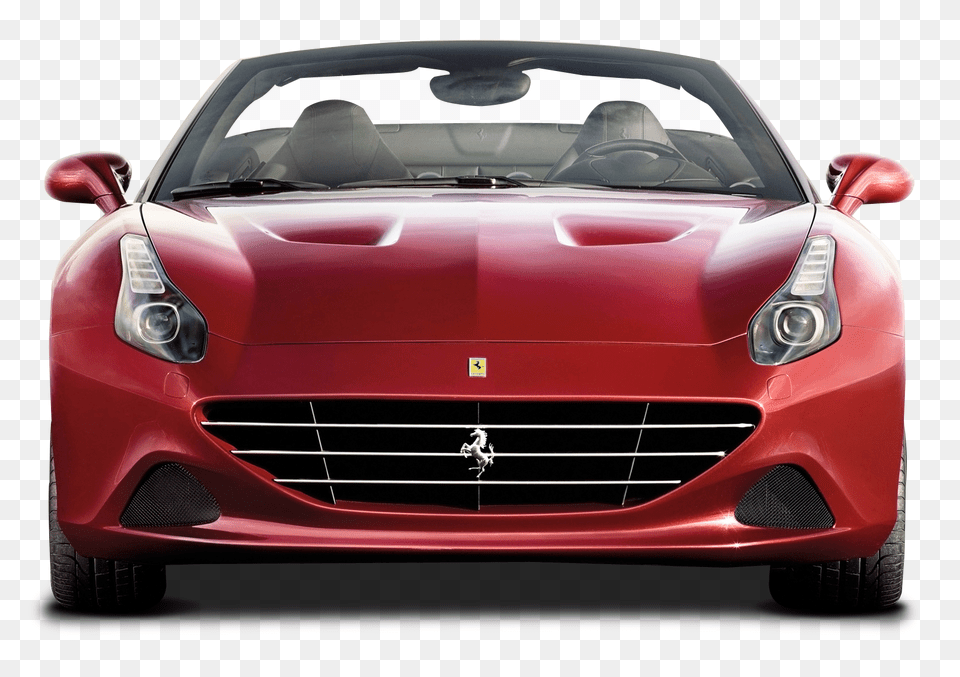 Pngpix Com Front View Of Ferrari California T Car Image, Transportation, Vehicle, Sports Car, Person Png