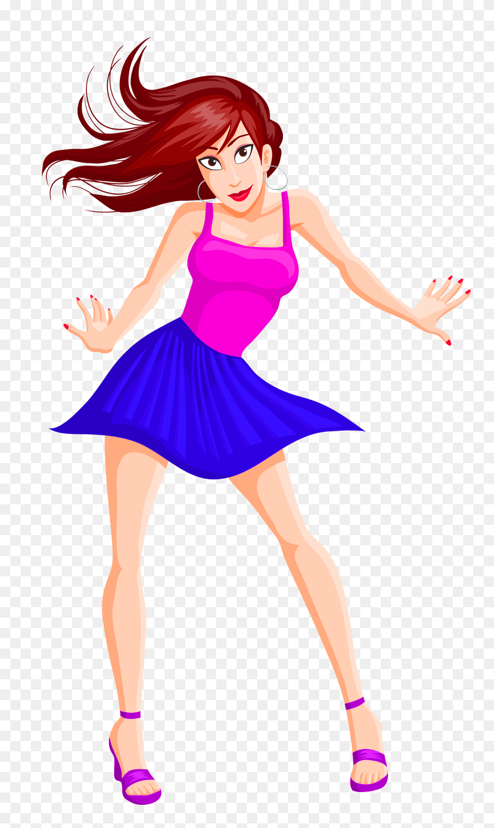 Pngpix Com Girl Dancing Vector Adult, Person, Leisure Activities, Female Png Image