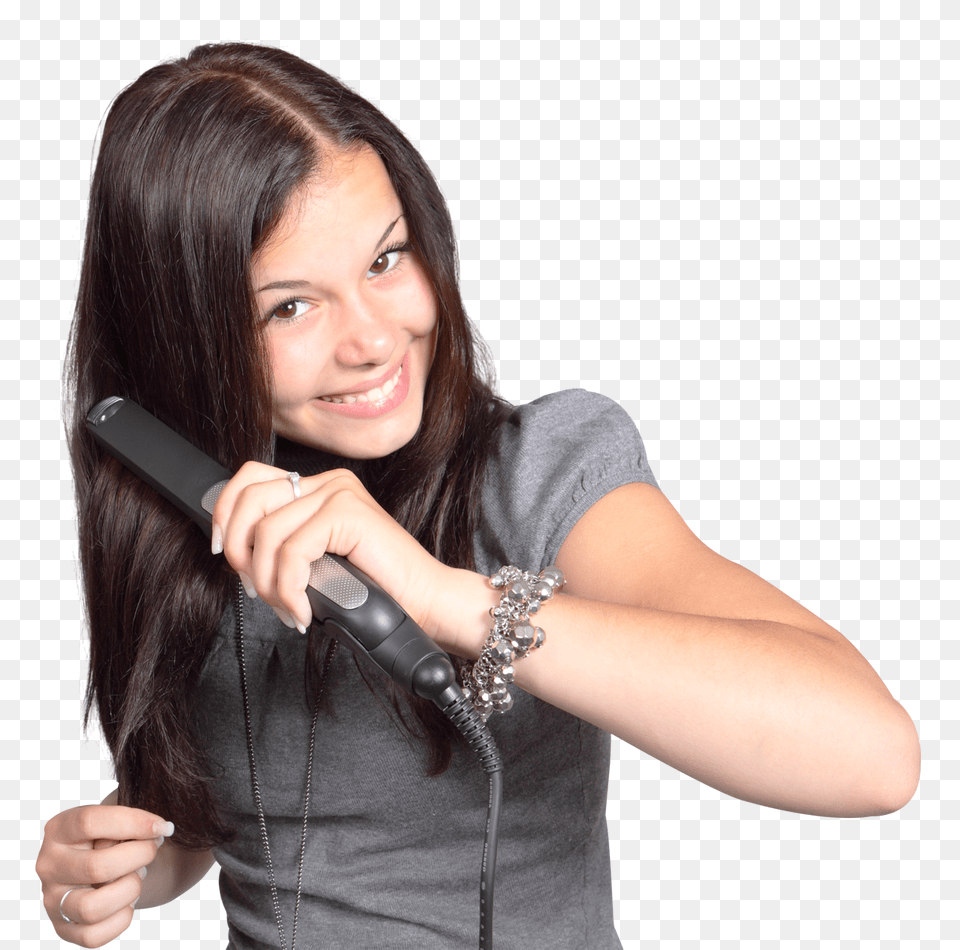 Pngpix Com Girl Straightens Her Hair, Finger, Person, Body Part, Hand Png Image