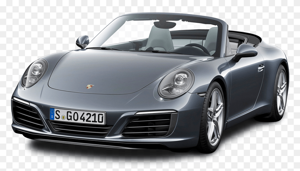 Pngpix Com Gray Porsche 911 Carrera Car Image, Transportation, Vehicle, Convertible, Machine Png