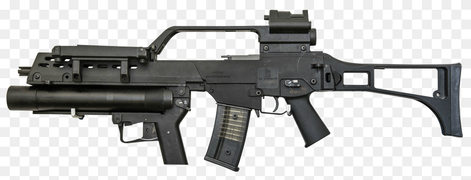 Pngpix Com Grenade Launcher Gun Transparent Firearm, Machine Gun, Rifle, Weapon Png Image
