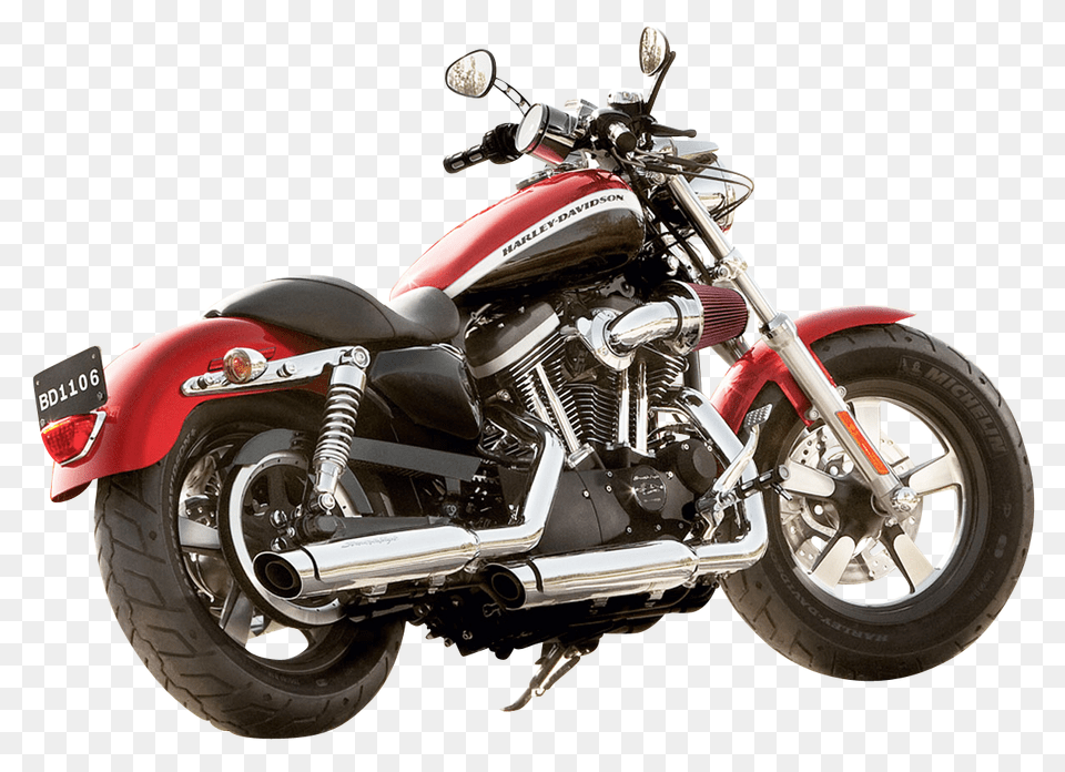 Pngpix Com Harley Davidson Motorcycle Bike Image 2, Wheel, Machine, Vehicle, Transportation Free Transparent Png